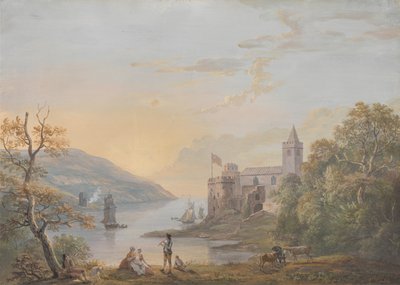 Dartmouth Castle by Paul Sandby